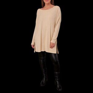 Express Tricot Women's Cream Dress, XS